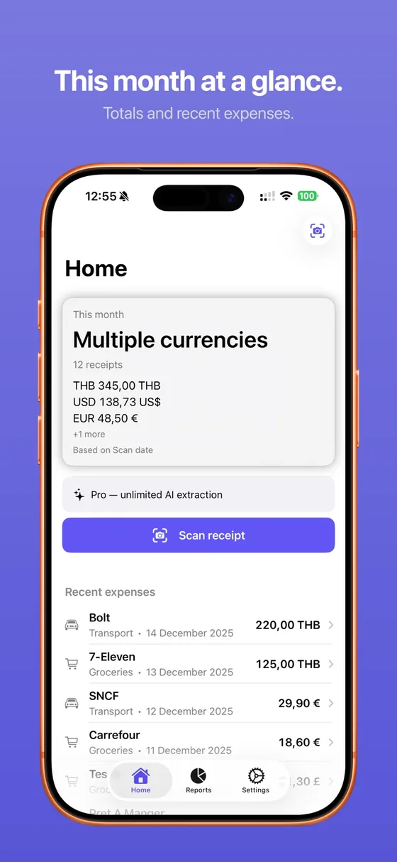 ReceiptWise on the App Store